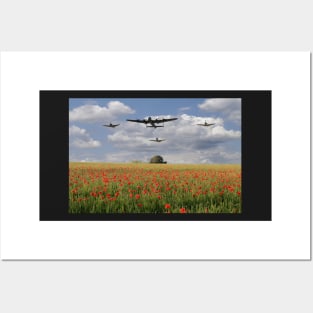 Over The Poppy Fields Posters and Art